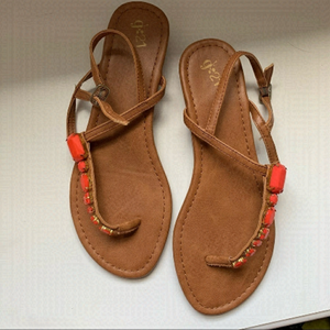 Coral Gem Sandals